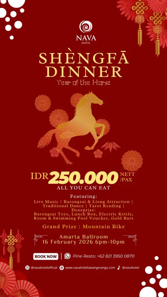 Dinner Imlek Tawangmangu 2026 Shèngfa Dinner