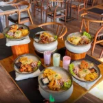 menu of the month pine resto nava hotel tawangmangu chicken mentai