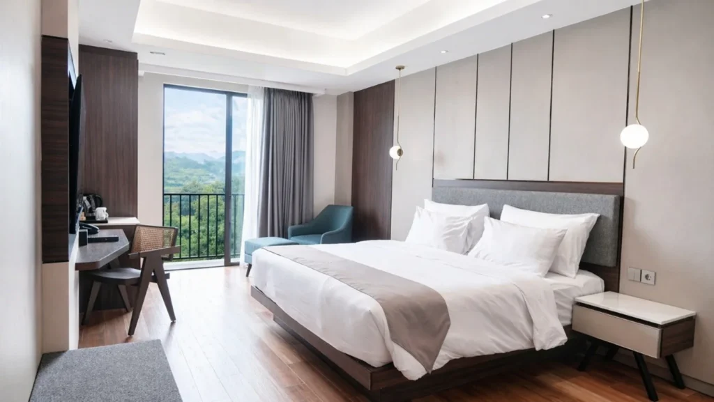 Kamar nyaman Nava Hotel
